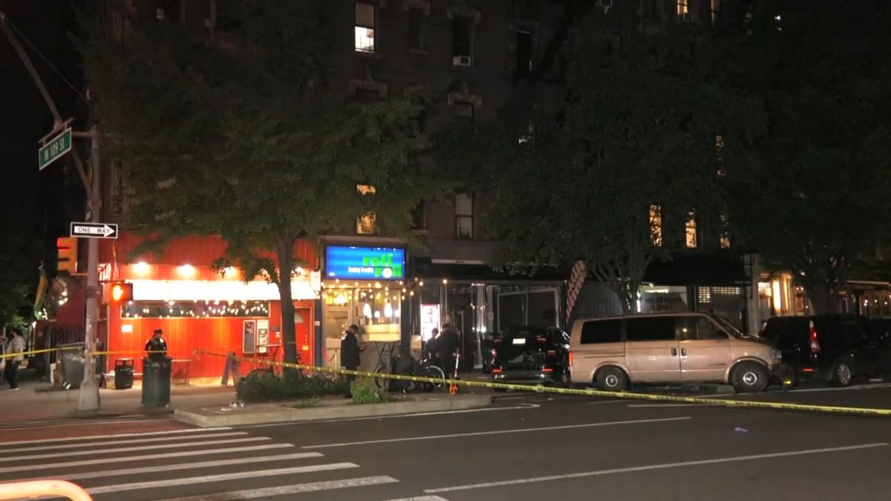 It happened around 6 p.m. on 109th Street and Amsterdam Avenue, police said. (Spectrum News NY1)