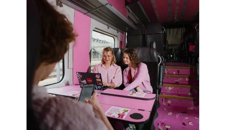 Vilnius launches Pink Soup Train for summer travel