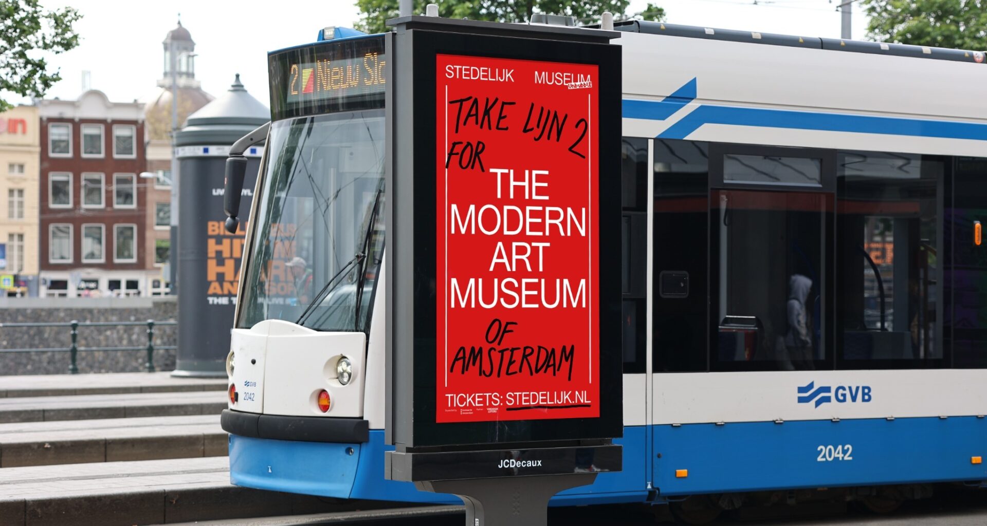 Ask an Amsterdam local. They’ll send you to the Stedelijk art museum