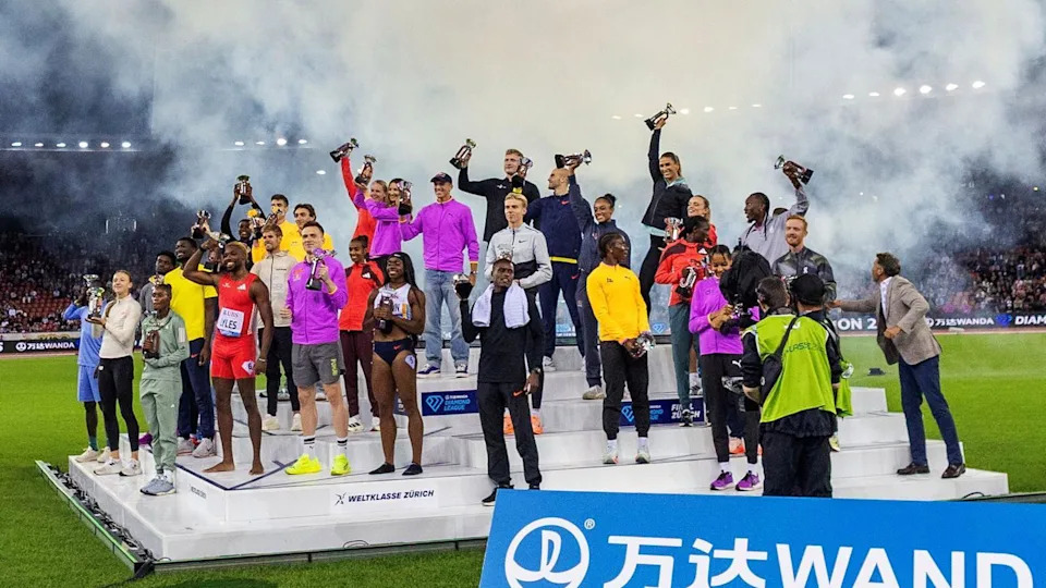 The 2025 Diamond League champions