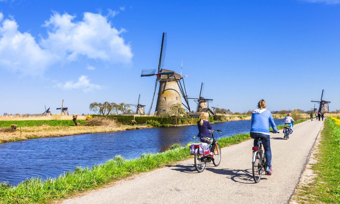 Kinderdijk windmills, the Netherlands