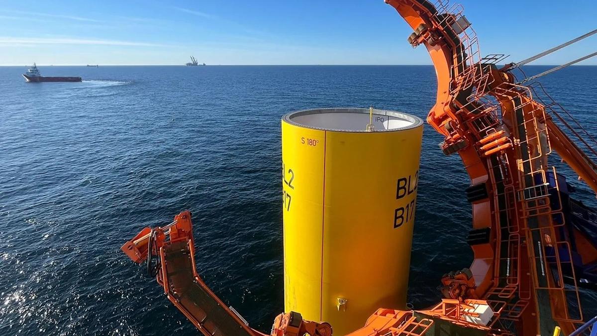 Ørsted and PGE start offshore works on Baltica 2 wind farm