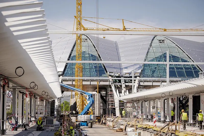 Riga’s new Central Station takes a major step toward opening