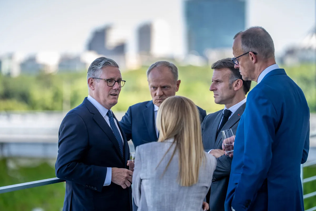 Europe's Big Five meet in Berlin to coordinate ahead of NATO summit