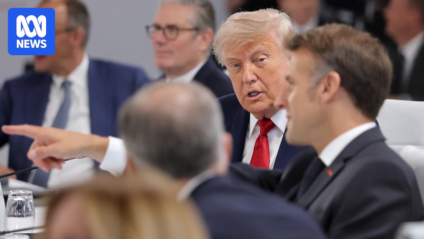 Hot mics at G7 capture world leaders' chats between weighty topics