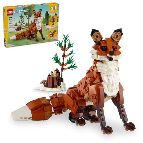 Creator 3 in 1 Forest Animals Red Fox