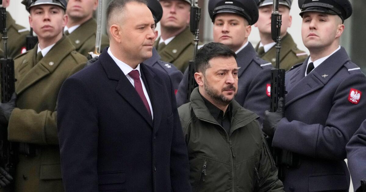 Zelensky returns Poland's highest honor amid feud over history