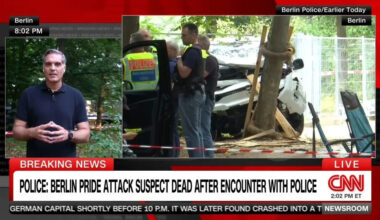 Berlin Pride attack suspect shot dead by police after manhunt. Here’s what we know so far
