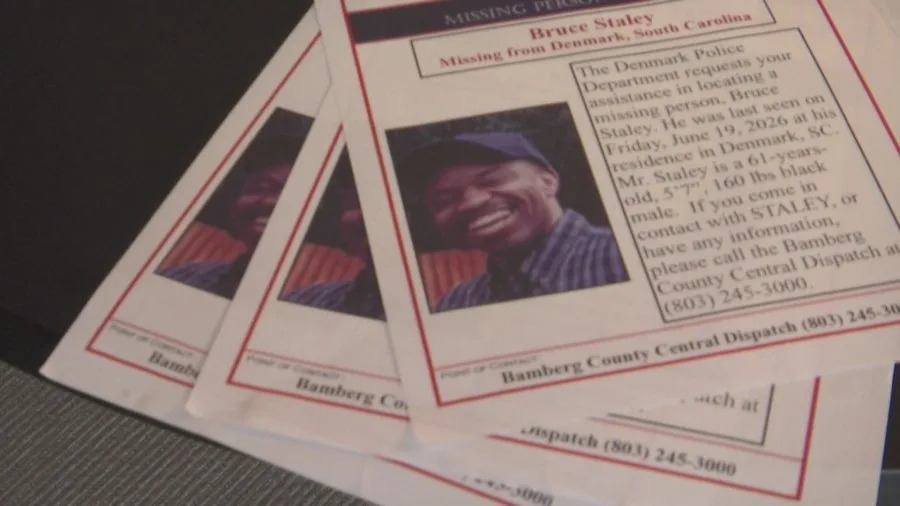 Bamberg County Coroner identifies body found as missing Denmark man
