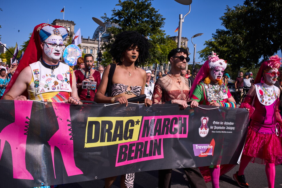 Berlin’s first drag march turns protest into a glittering celebration