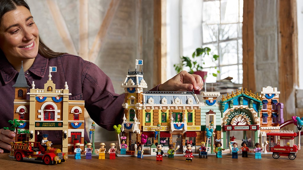 The LEGO Group Unveils Disney Main Street Building Set