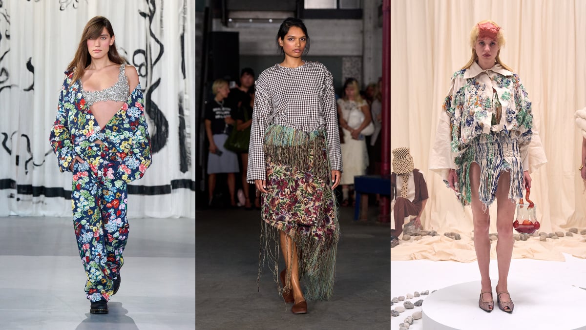 Photo: Courtesy of Copenhagen Fashion Week. From left: Stine Goya, Stem, Iamisigo.