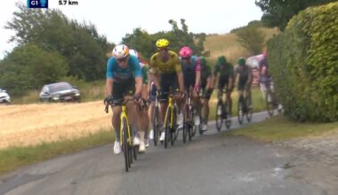 Wout van Aert Starts the Final Stage in Denmark with a Goal Other Than a Stage Win