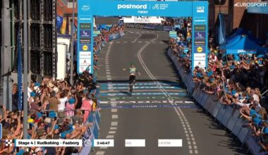 No home run for Wout van Aert in the Tour of Denmark