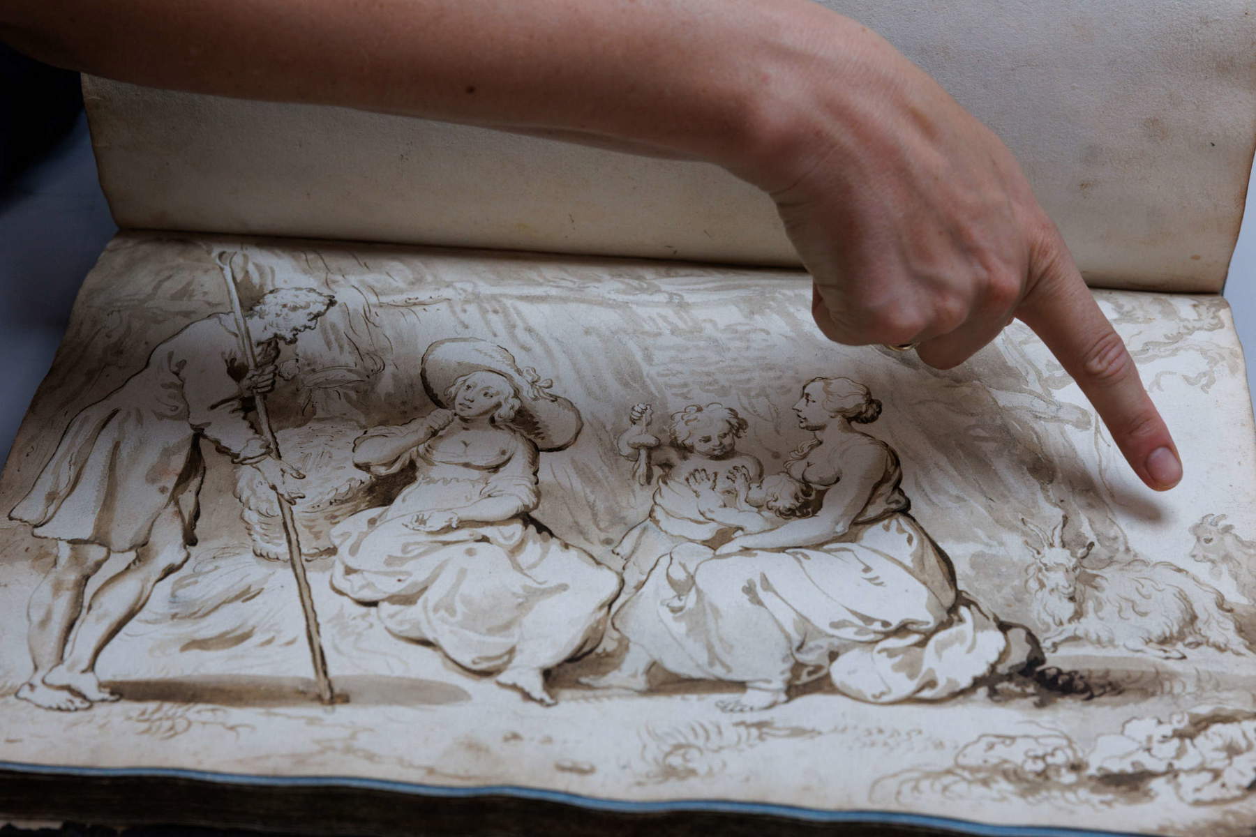 Van Eeghen Drawing Book. Photo: Rijksmuseum / Kelly Schenk