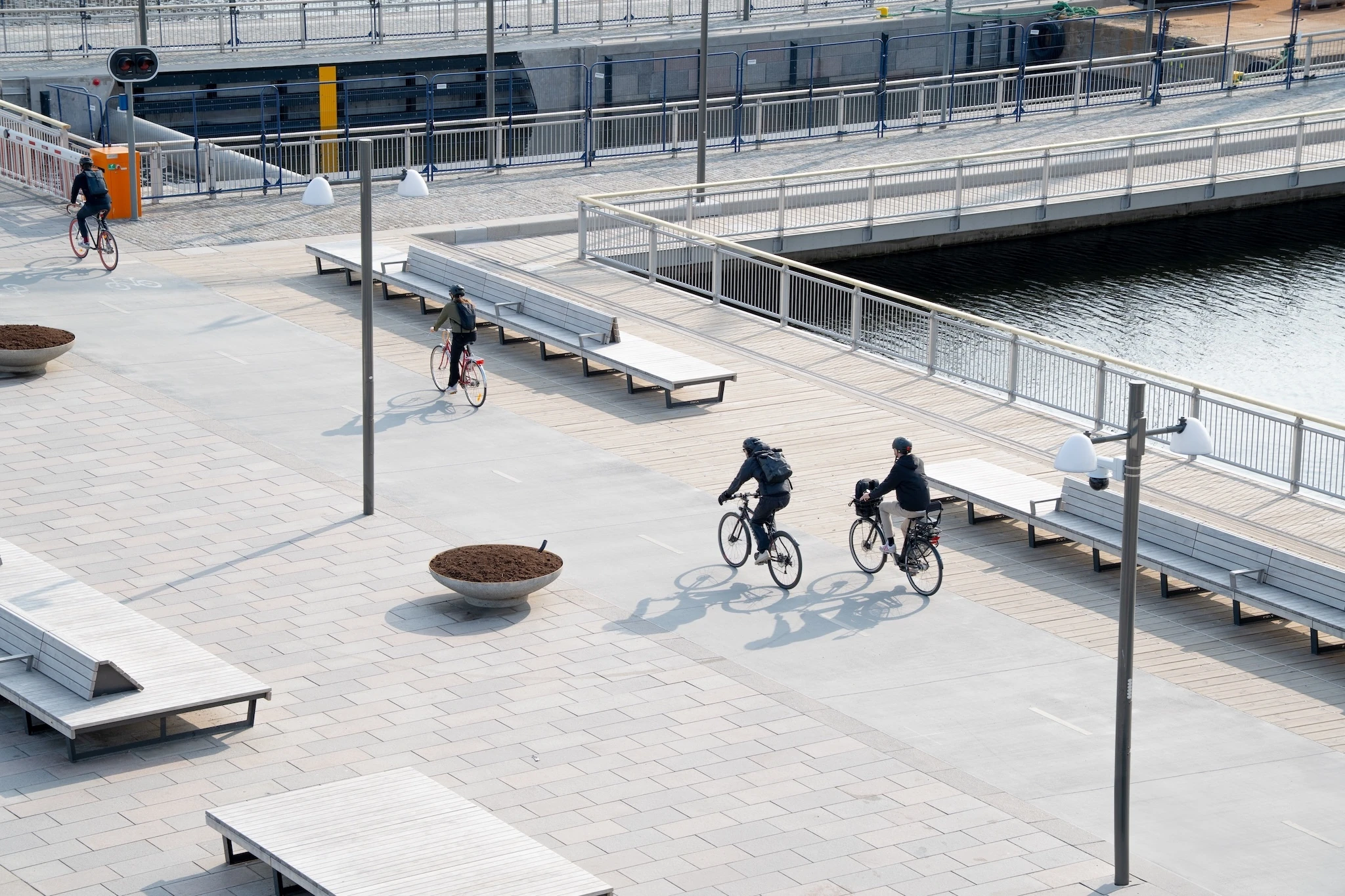 Cyclists in Stockholm