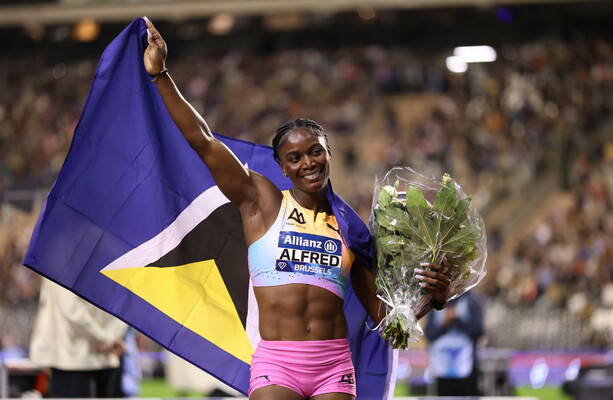 Sprint stars Seville and Alfred earn wins at Brussels Diamond League