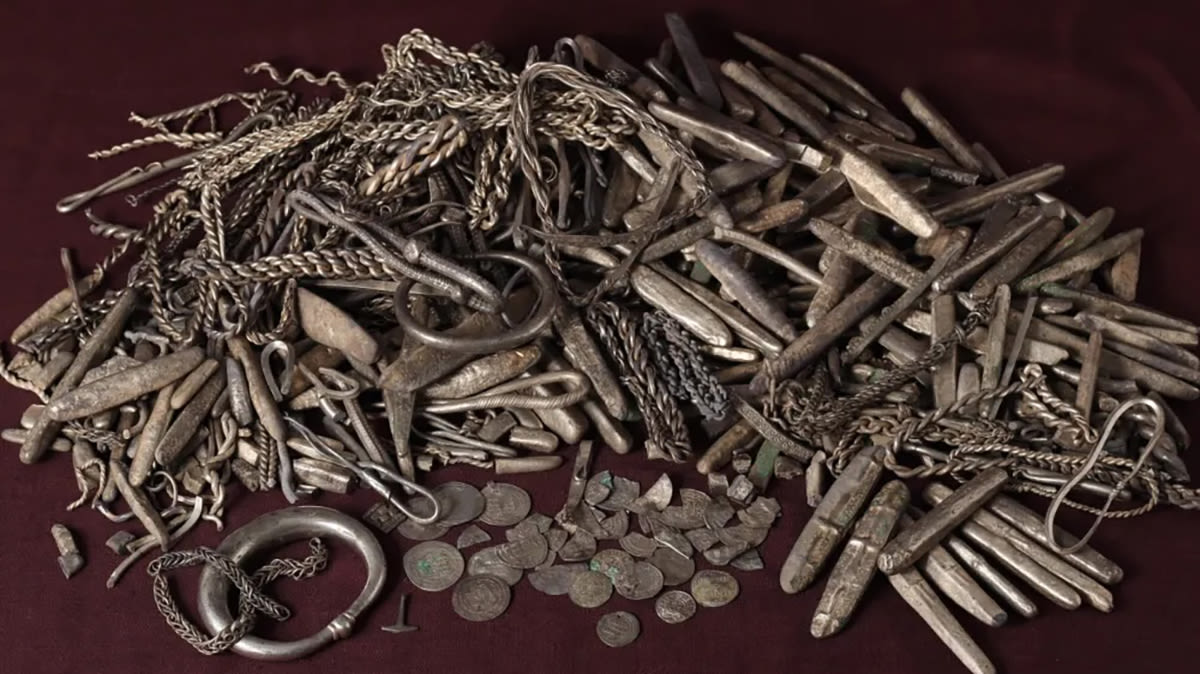 A Treasure Trove of Viking Age Silver Was Discovered in a Denmark Garden