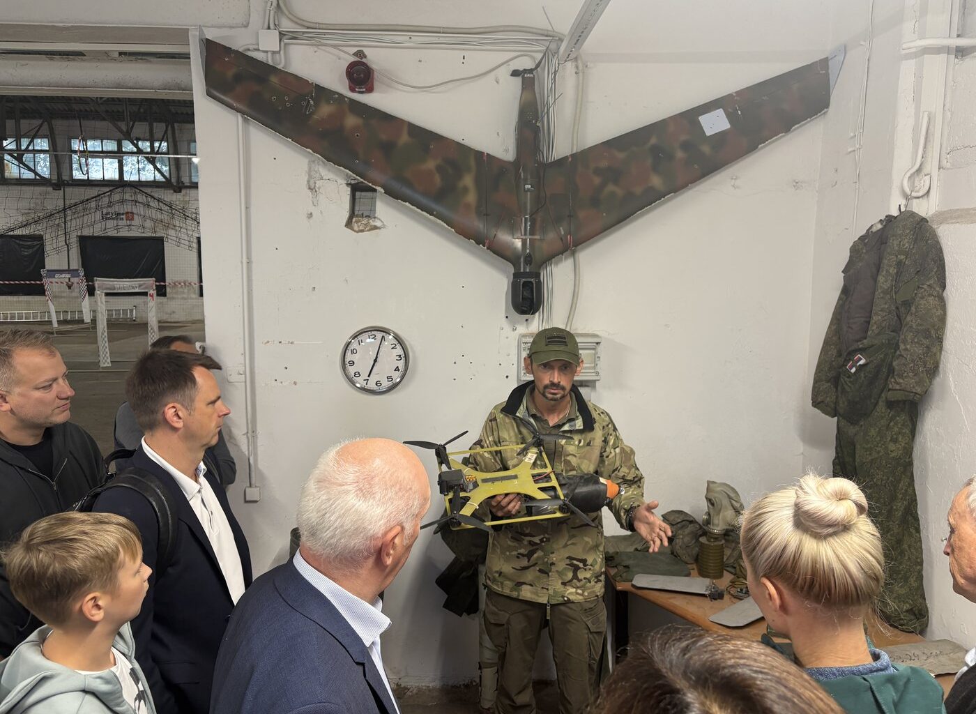 Latvian citizens training with drones amid tensions with Russia