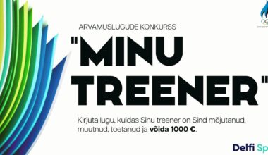 Delfi Meedia ja Eesti Olümpiakomitee käivitavad arvamuslugude konkursi „Minu treener“