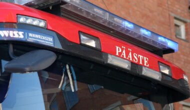 Päästeauto sattus Tartu maanteel liiklusõnnetusse - Järva Teataja