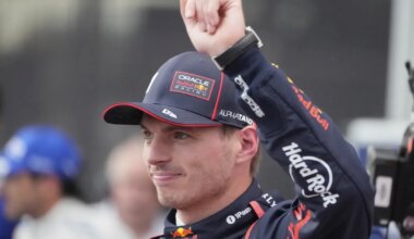 VIDEO ⟩ Verstappen võitis pöörase kvalifikatsiooni, seinas lõpetas teiste seas Aroni konkurent põhisõitja kohale