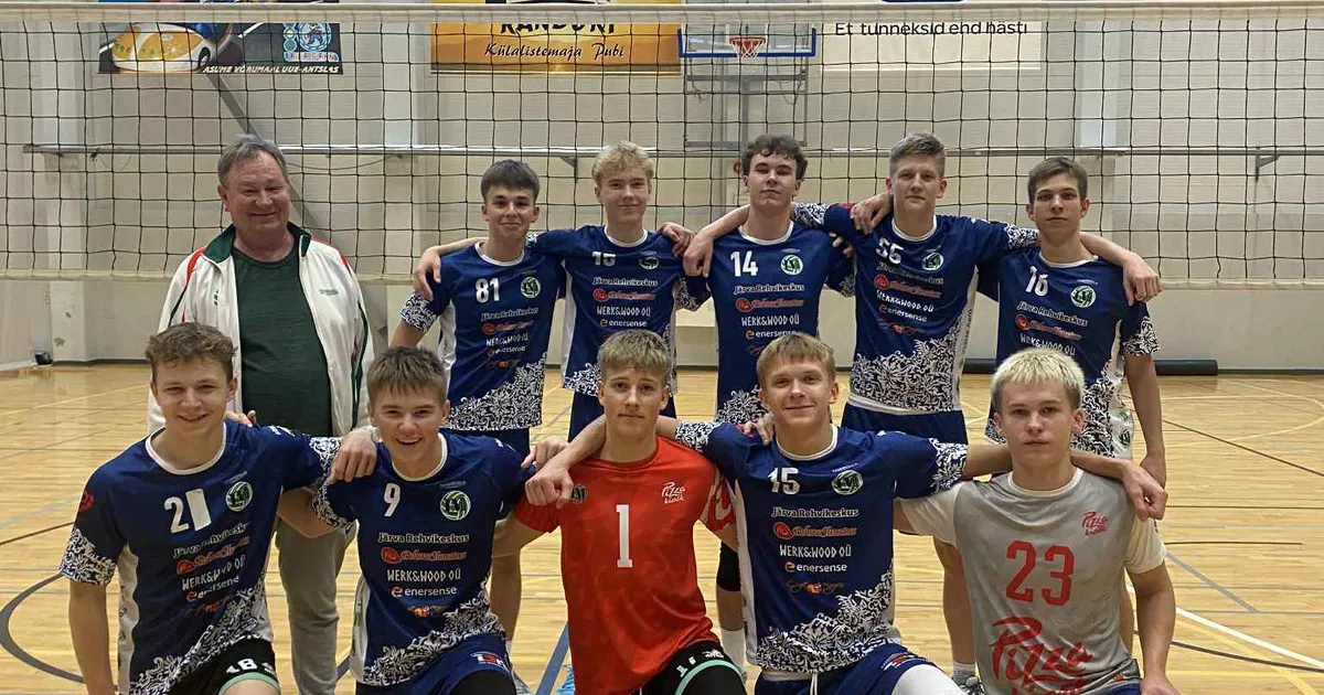 Noormehed alustasid võrkpallihooaega edukalt