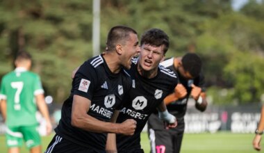 GALERII ⟩ Kalju «hävitas» Levadia. Peatreenerid läksid tülli, said kaarte ja loopisid süüdistusi - Postimees Sport