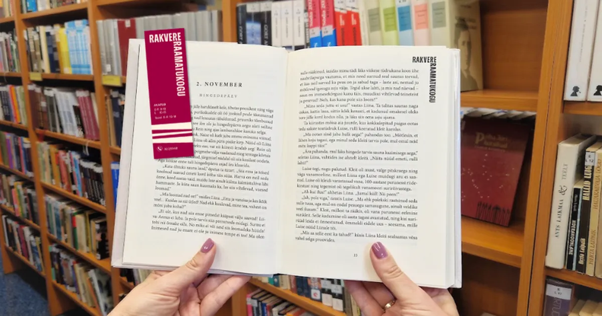 Rakvere raamatukogul on uus tunnuskujundus