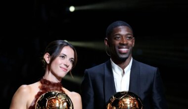 Maailma parimaks jalgpalluriks valiti Dembele, Bonmati triumfeeris kolmandat aastat järjest - Postimees Sport