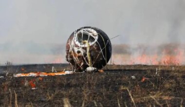 Kosmosest naasis Vene «Noa laev»: pardal oli sadu elusolendeid