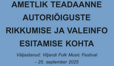 Petturid on sihikule võtnud pärimusmuusika festivali