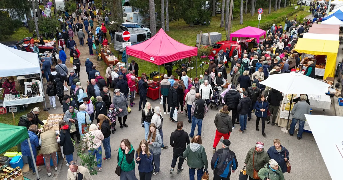 GALERII ⟩ Eestlased võtsid lätlastelt sügislaada taas üle