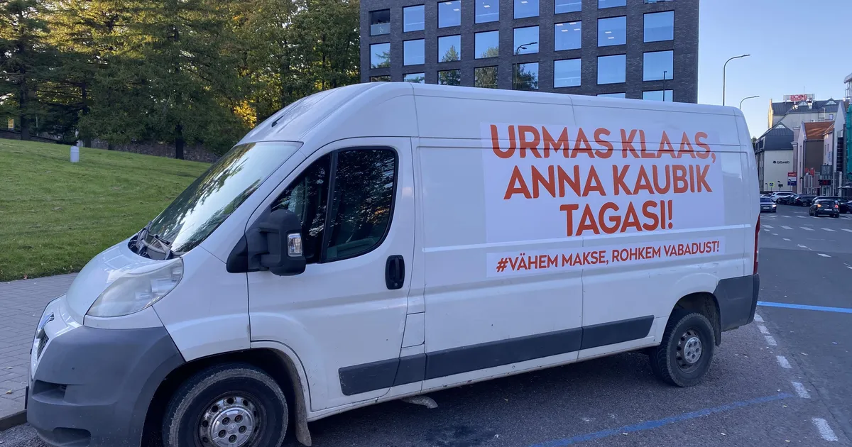 «Urmas Klaas, anna kaubik tagasi!» Parempoolsed pöörasid uppis kaubiku kampaania kempluseks