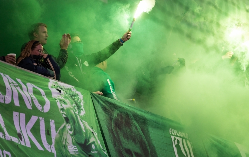 Tallinna derbit jälgis 1507 pealtvaatajat. Foto: Katariina Peetson / jalgpall.ee