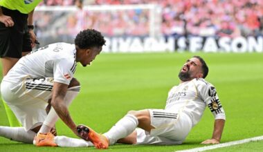 Tagasilöök! Real Madridil pole mitmeks nädalaks paberitega paremkaitsjat