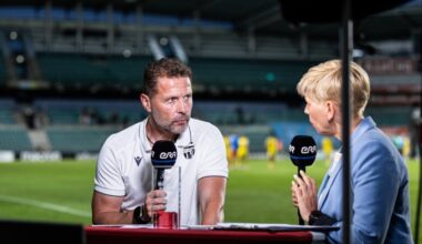 Mängu järel tuleb intervjuu anda. Foto: Jana Pipar