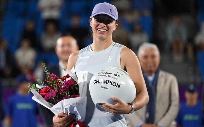 Swiatek teenis karjääri 25. turniirivõidu | Tennis