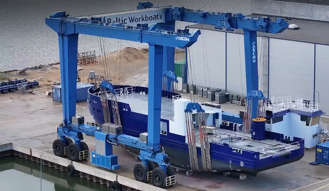 Baltic Workboatsi Saaremaa tehas ehitab riigilaevastikule uut laeva | Majandus