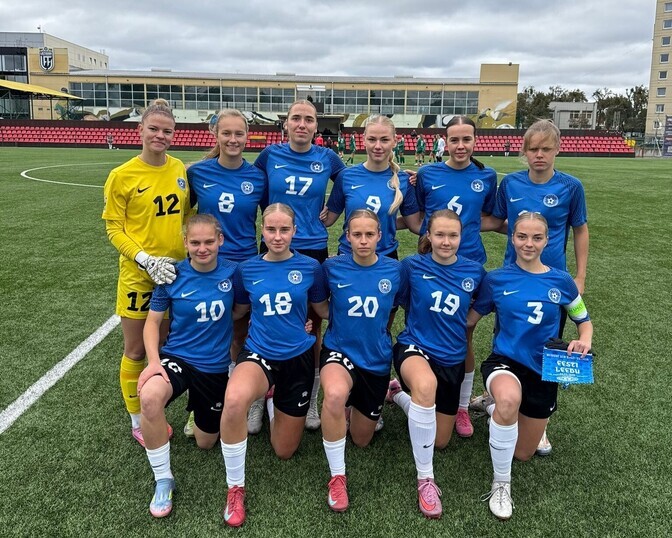 Eesti U-19 jalgpallineiud kaotasid Balti turniiril leedulannadele | Jalgpall