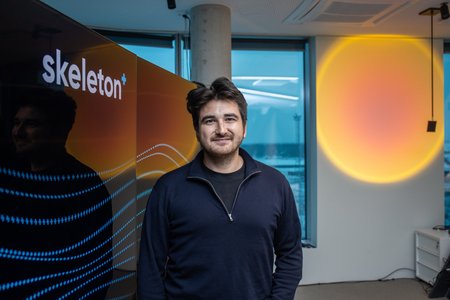 Skeletoni asepresident Arnaud Castaignet.