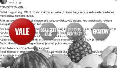 FAKTIKONTROLL | Kas moslemiriikides esineb vähki harvem ja seda ravitakse kergelt mõnepäevase paastuga? Ei