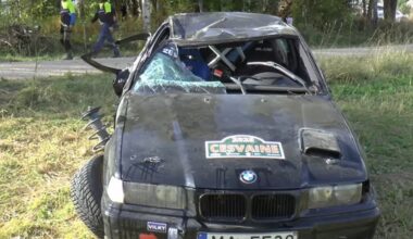 Kaardilugeja sai Läti rallil raskelt vigastada