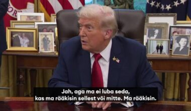 VIDEO | Trump Läänekallast annekteerida ei luba. Kuidas vastab Benjamin Netanyahu?