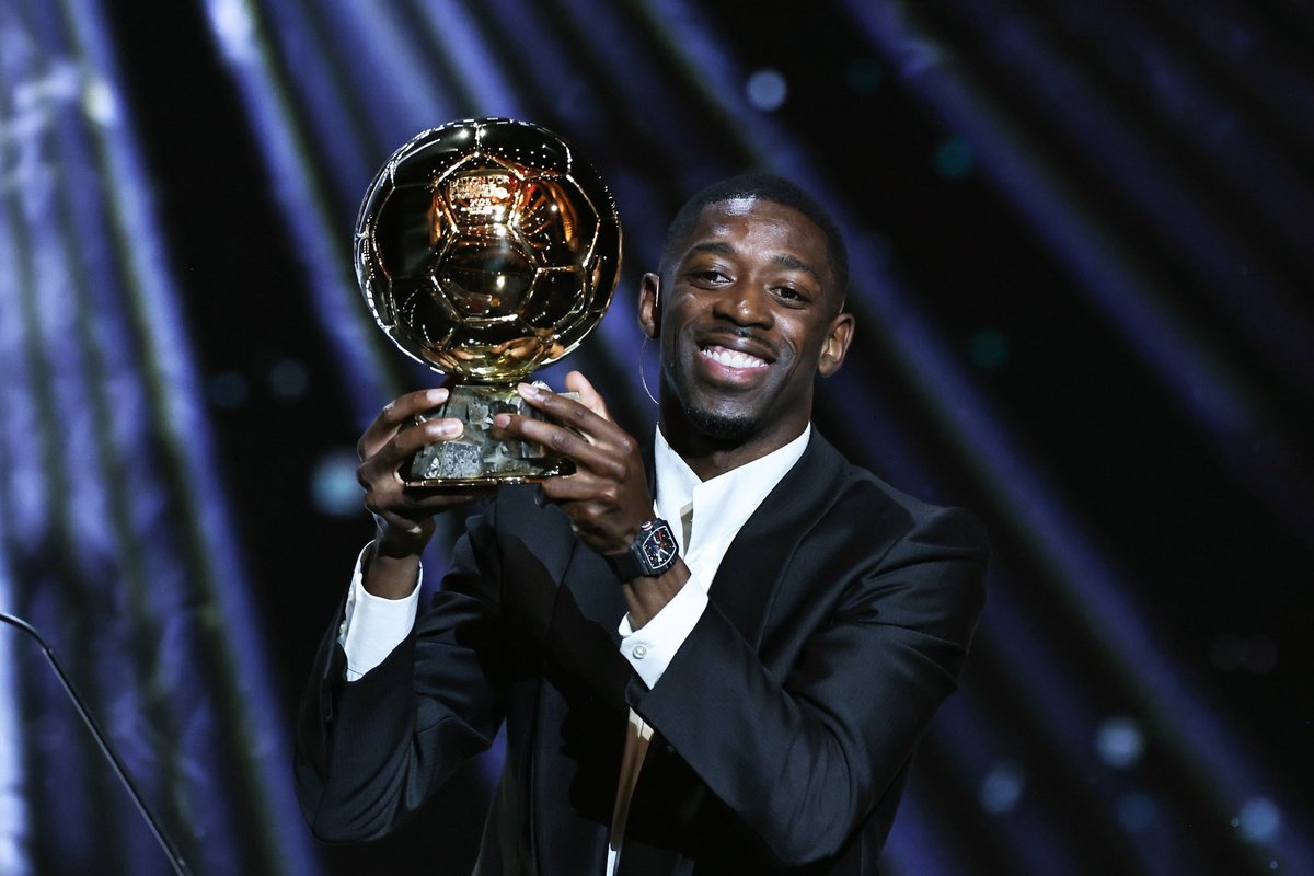 Maailma parimaks jalgpalluriks valiti Ousmane Dembele