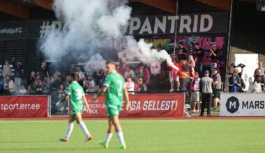 DELFI FOTOD | Kalju alistas kodus Levadia, kellel kipub tiitel käest libisema