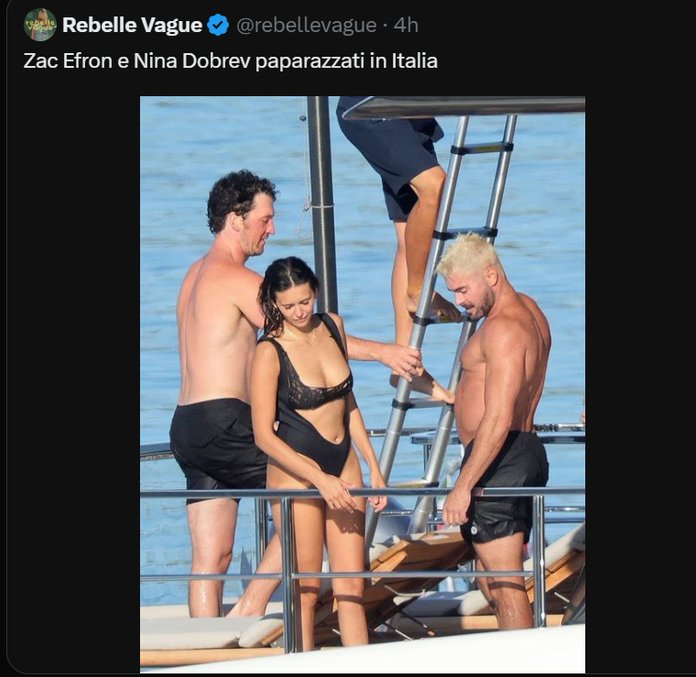 Zac Efron ja Nina Dobrev koos aega veetmas.