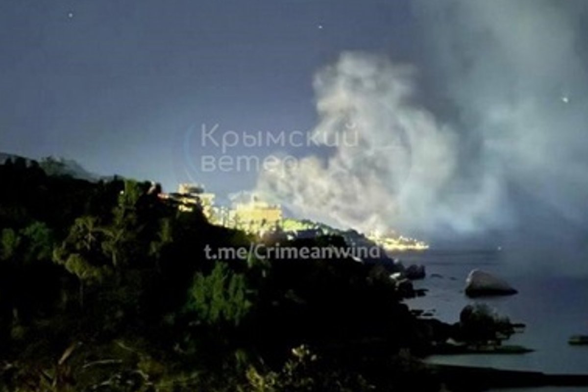 Krimmis ründasid droonid Forosi sanatooriumi. Restoran oli parajasti reserveeritud