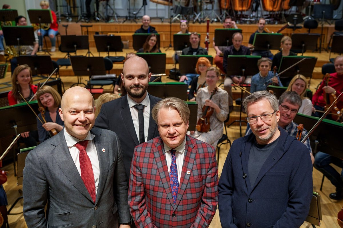 ERSO peasponsor tegi orkestri rahahäda leevendamiseks riigile ettepaneku