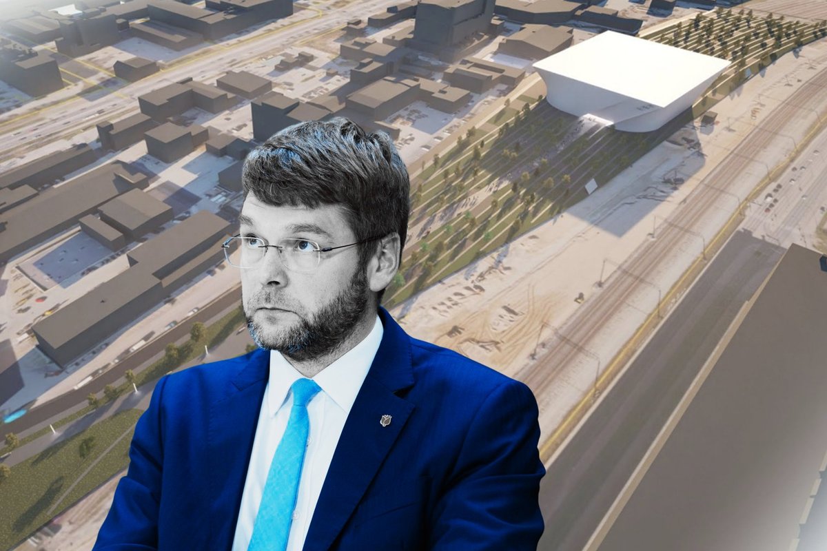 Jevgeni Ossinovski: kas me tõesti ei suuda nelja aastaga suurhalli ehitada? Eestis on järjest juurdunud BANANA-mentaliteet - Eesti Päevaleht